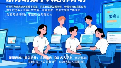 樂訂坊大學(xué)生數(shù)字人培養(yǎng)計(jì)劃,邀有志大學(xué)生成為AI時(shí)代 “同行者”