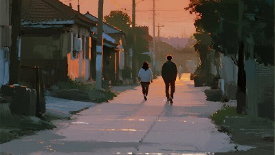 那路，載著歲月的風(fēng)雨