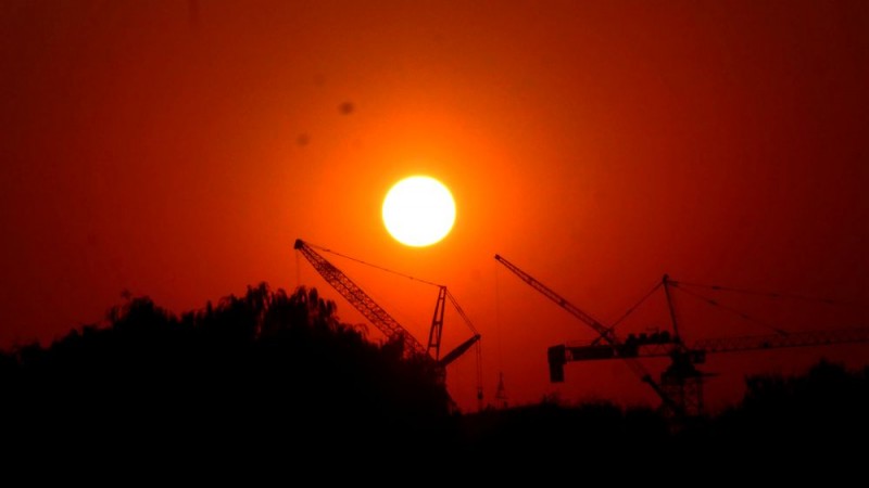 攝影：北京通州運(yùn)河公園水上風(fēng)景及畫(huà)舫游船掠影