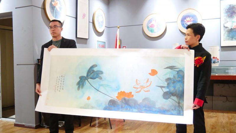 “荷風(fēng)逸趣"—林清泉荷花作品展在京展出 “荷風(fēng)逸趣"—林清泉荷花作品展在京展出