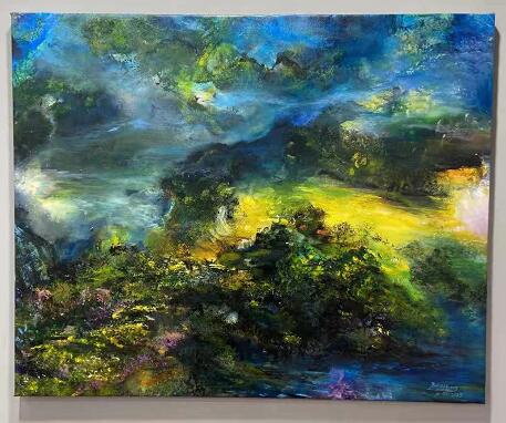 畫(huà)家黃彬彬作品入展法國(guó)大皇宮藝術(shù)財(cái)富沙龍國(guó)際聯(lián)展